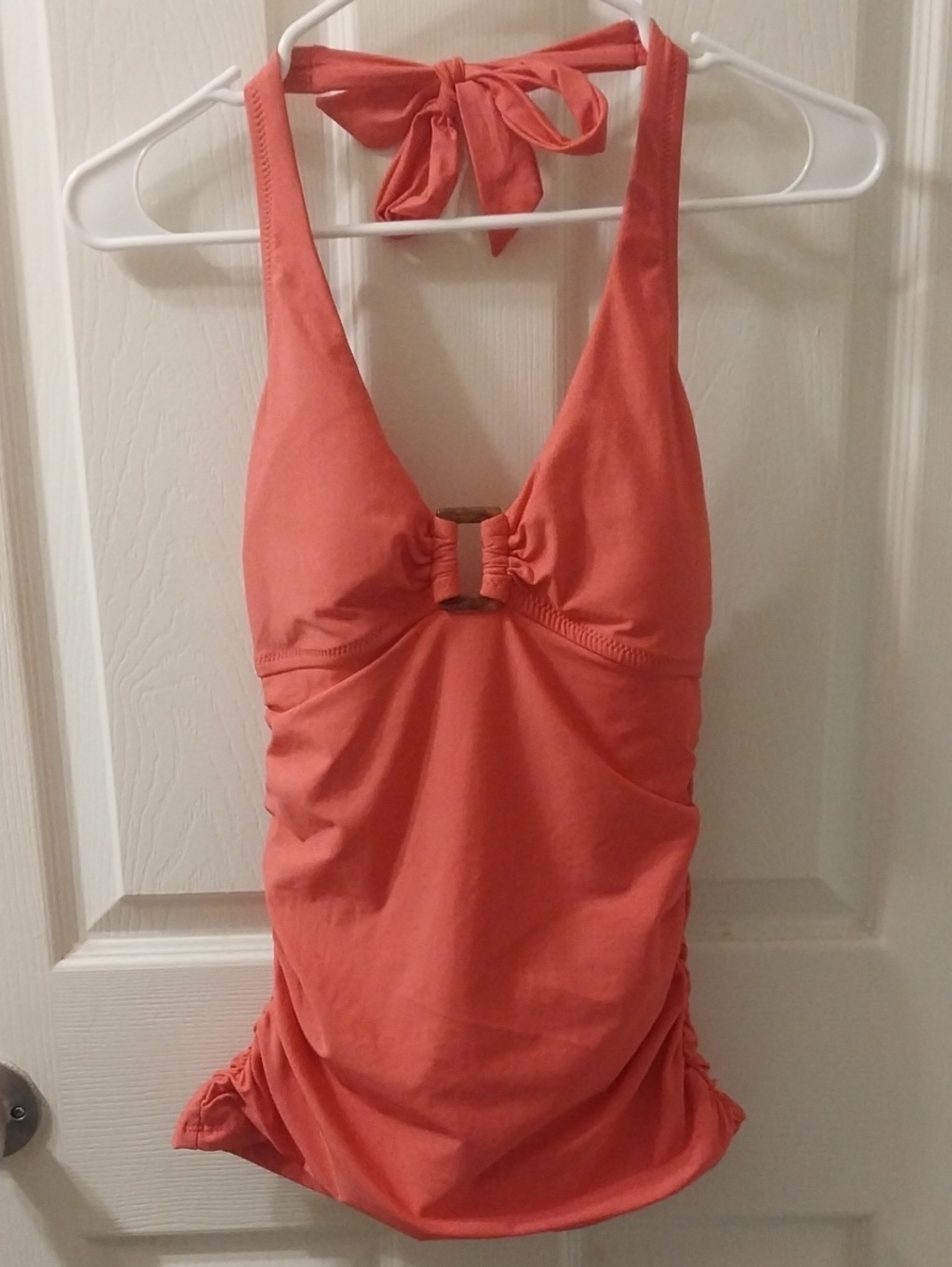 Women's Helen Jon-One-Piece Tankini Top Swimsuit-Small